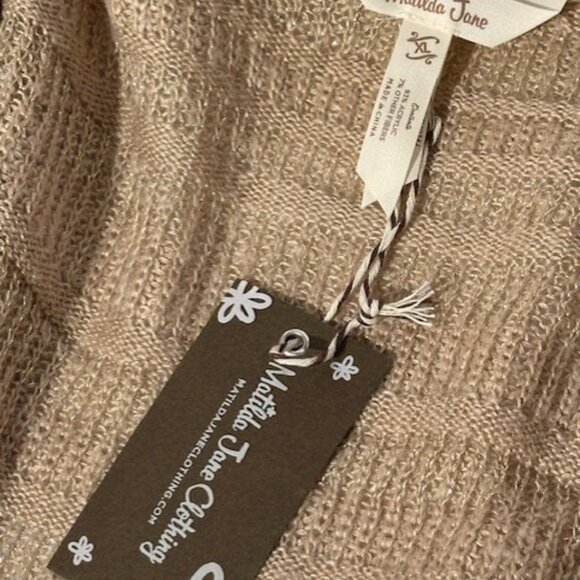NWT Matilda Jane Pixie Dust Cardigan Duster Hooded Sweater Size XL - Picture 4 of 10